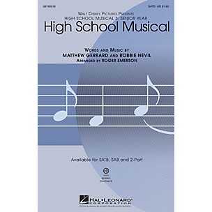 Hal Leonard High School Musical (from High School Musical 3) 2-Part Arranged by Roger Emerson