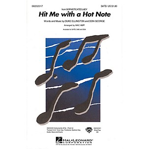 Hal Leonard Hit Me with a Hot Note SATB arranged by Mac Huff