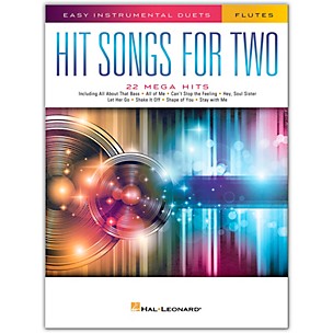 Hal Leonard Hit Songs for Two Flutes - Easy Instrumental Duets