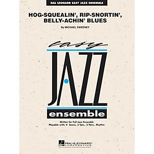 Hal Leonard Hog-Squealin', Rip-Snortin' Belly-Achin' Blues Jazz Band Level 2 Composed by Michael Sweeney