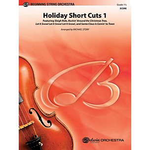 Alfred Holiday Short Cuts 1 String Orchestra Grade 1.5