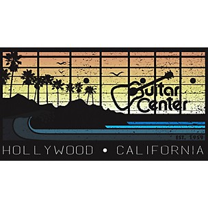 Guitar Center Hollywood - California Sunset Magnet