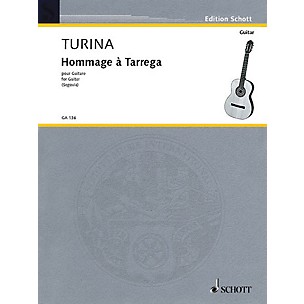 Schott Hommage à Tárrega, Op. 69 (Guitar Solo) Schott Series