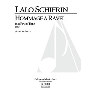 Lauren Keiser Music Publishing Hommage a Ravel (Piano, Violin, Cello) LKM Music Series Composed by Lalo Schifrin