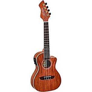 Ortega Horizon Series RUWN-CE Walnut Concert Acoustic-Electric Ukulele