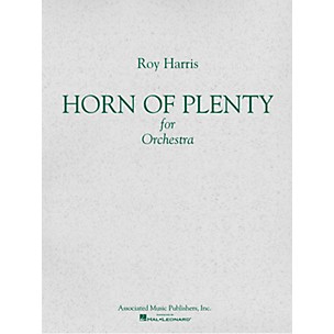 Associated Horn of Plenty (1964) (Study Score) Study Score Series Composed by Roy Harris