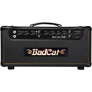 Bad Cat Hot Cat 50W Guitar Amp Head with Reverb
