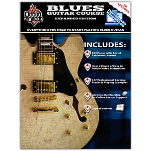 Hal Leonard House Of Blues - Blues Guitar Course Expanded Edition Book/2-DVD Set