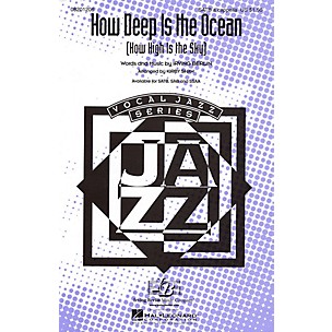 Hal Leonard How Deep Is the Ocean (How High Is the Sky?) SSAA A Cappella Arranged by Kirby Shaw