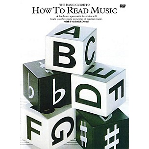 Music Sales How to Read Music Music Sales America Series DVD Written by Frederick M. Noad