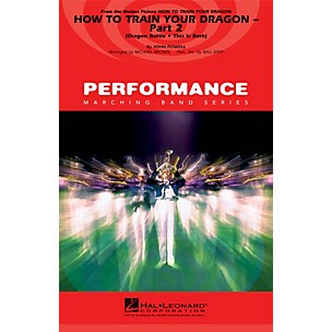 Hal Leonard How to Train Your Dragon - Part 2 Marching Band Level 4 Arranged by Michael Brown