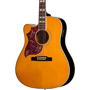 Epiphone Hummingbird Studio EC Left-Handed Acoustic-Electric Guitar -