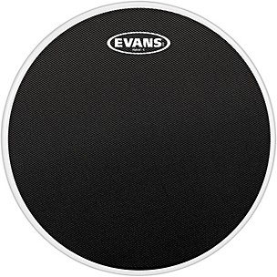 Evans Hybrid-Soft Marching Snare Drum Batter Head Black