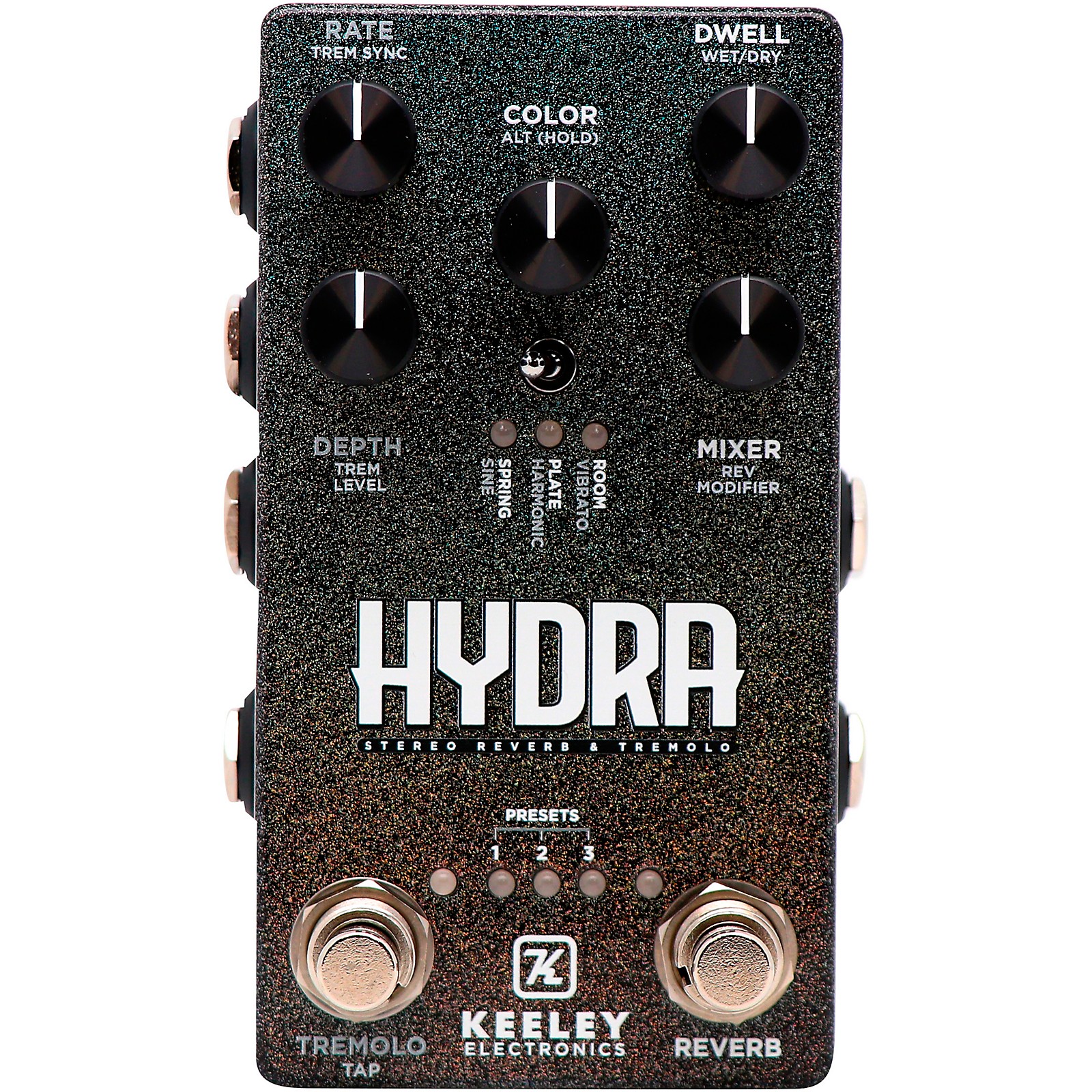 Keeley HYDRA ギターエフェクター Keeley Hydra Stereo Reverb & Tremolo Effects Pedal | Music