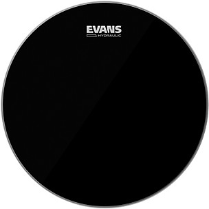 Evans Hydraulic Black Tom Batter Drum Head