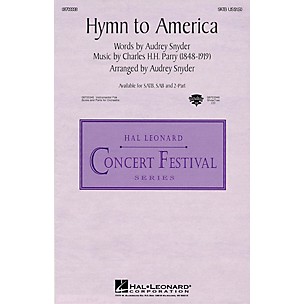 Hal Leonard Hymn to America ShowTrax CD Arranged by Audrey Snyder