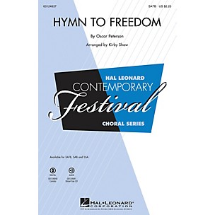 Hal Leonard Hymn to Freedom SAB Arranged by Kirby Shaw