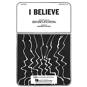 TRO ESSEX Music Group I Believe 2-Part Arranged by Norman Leyden