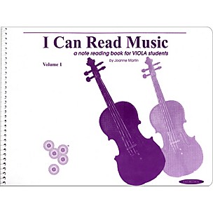 Alfred I Can Read Music for Viola, Volume 1 Book