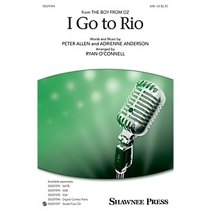 Shawnee Press I Go to Rio SAB arranged by Ryan O'Connell