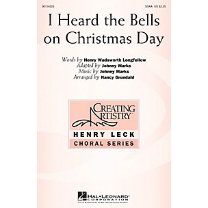 Hal Leonard I Heard the Bells On Christmas Day SSAA arranged by Nancy Grundahl