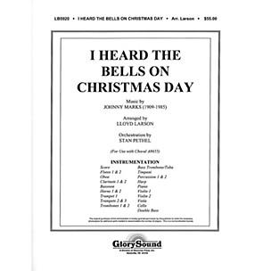 Shawnee Press I Heard the Bells on Christmas Day INSTRUMENTAL ACCOMP PARTS arranged by Lloyd Larson