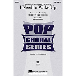 Hal Leonard I Need to Wake Up ShowTrax CD by Melissa Etheridge Arranged by Mark Brymer