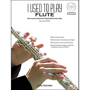 Carl Fischer I Used To Play Flute Book/CD