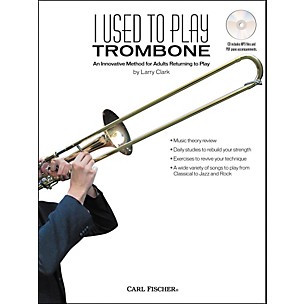 Carl Fischer I Used to Play Trombone Book/CD