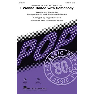 Hal Leonard I Wanna Dance with Somebody 3-Part Mixed by Whitney Houston Arranged by Roger Emerson