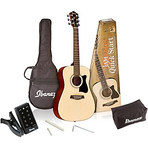 Ibanez IJV30 Quickstart 3/4 Acoustic Guitar Pack