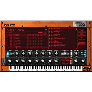 IK Multimedia IK SampleMoog Software Download