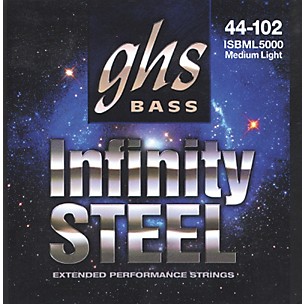 GHS ISBML5000 Infinity Steel Red Coated Bass Strings