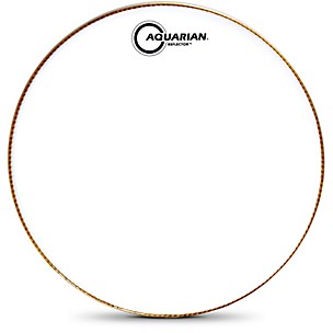 Aquarian Ice White Reflector Bass Drum Head