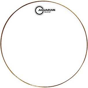 Aquarian Ice White Reflector Drum Head