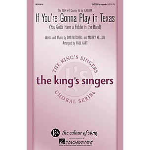 Hal Leonard If You're Gonna Play in Texas (You Gotta Have a Fiddle in the Band) SATTBB A Cappella arranged by Paul Hart