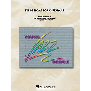 Hal Leonard I'll Be Home for Christmas Jazz Band Level 3 Arranged by John Berry