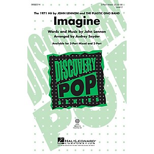 Hal Leonard Imagine (Discovery Level 2) VoiceTrax CD by John Lennon Arranged by Audrey Snyder