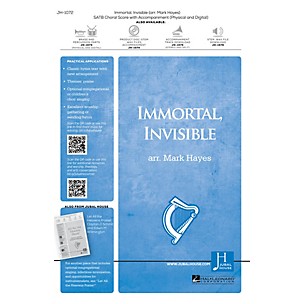 Jubal House Publications Immortal, Invisible, God Only Wise BRASS/PERCUSSION PARTS Arranged by Mark Hayes