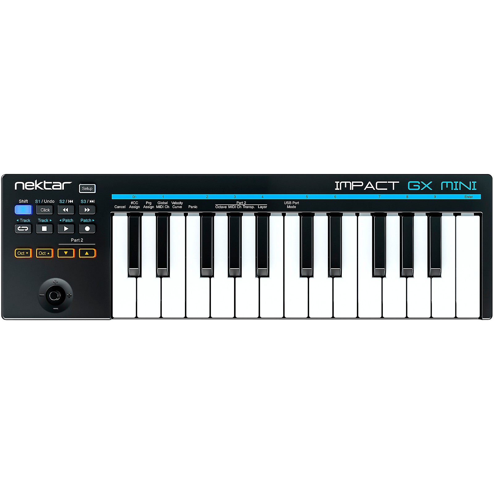 Nektar IMPACT GX MINI 32鍵 MIDIキーボード Nektar Impact GX Mini MIDI Controller Keyboard | Music & Arts