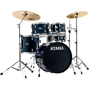 TAMA Imperialstar 5-Piece Complete Drum Set With MEINL HCS cymbals and 20" Bass Drum