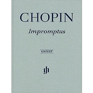 G. Henle Verlag Impromptus Henle Music Folios Series Hardcover