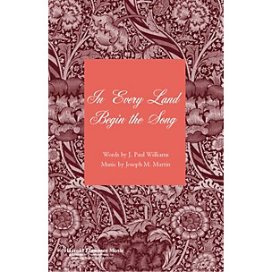 Hal Leonard In Every Land Begin The Song SAB
