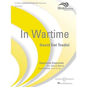 Boosey and Hawkes In Wartime (Score Only) Concert Band Level 5 Composed by David Del Tredici