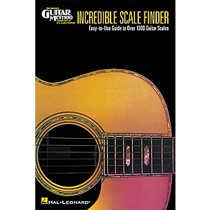 Hal Leonard Incredible Scale Finder Book