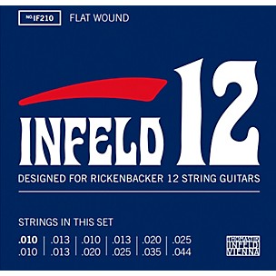 Thomastik Infeld Nickel Flatwound 12-String Electric Guitar Strings