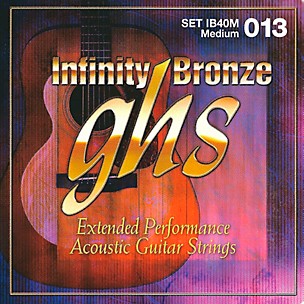 GHS Infinity Bronze Acoustic Medium Guitar Strings