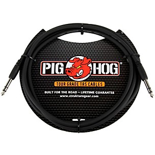 Pig Hog Instrument Cable 1/4" TRS to 1/4" TRS