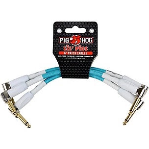 Pig Hog Instrument Cables Lil Pigs 6 in. Patch Cables (3-Pack)