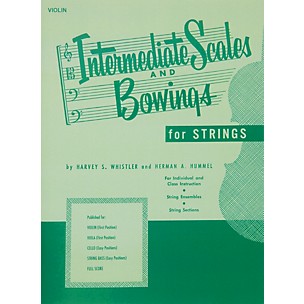 Hal Leonard Intermediate Scales And Bowings for Violin First Position